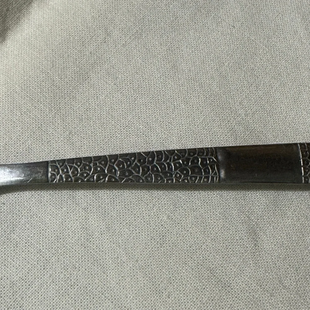 Abco Stainless Steel Fork MEXICANA Pattern‎ Flatware Japan Vintage Cutlery Retro